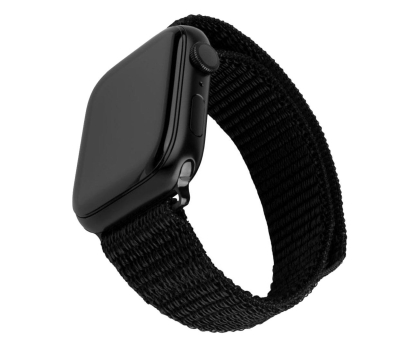 Pasek i akcesoria do zegarków FIXED Sporty Strap do Apple Watch czarny FIXNST2-434-BK